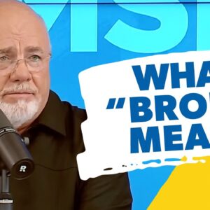 Dave Ramsey’s Definition of “Broke”