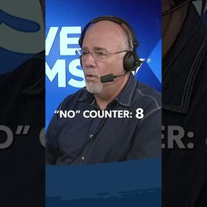 How Many Times Can Dave Ramsey So "No" In A Single Video?