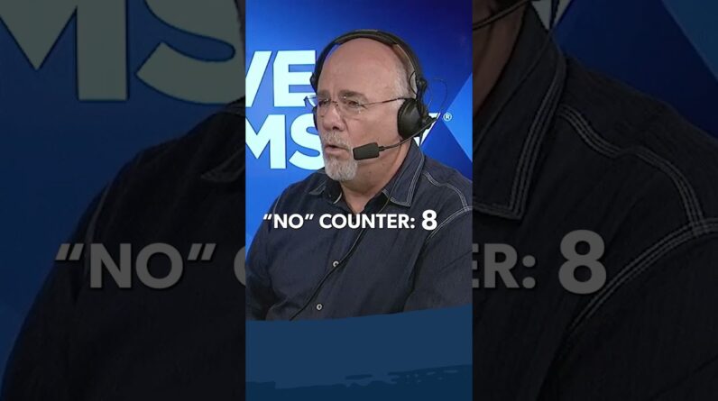 How Many Times Can Dave Ramsey So "No" In A Single Video?