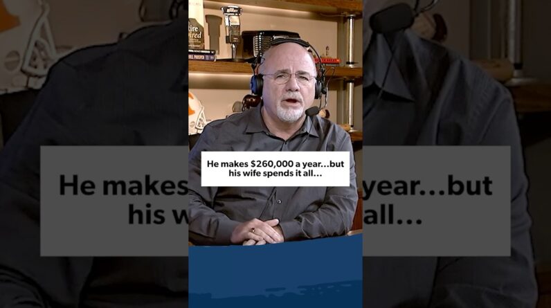 I Make $260,000 a Year and My Wife Spends It All